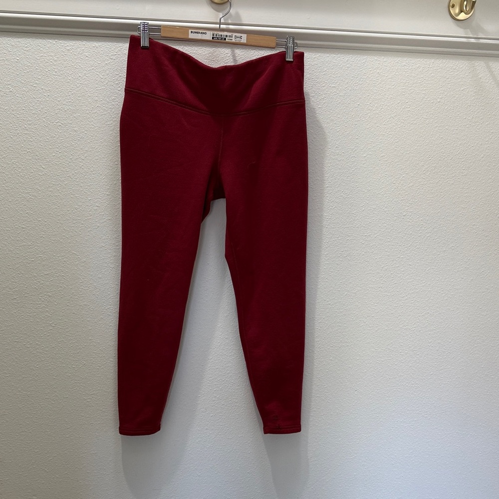 Athleta Women's Red Leggings